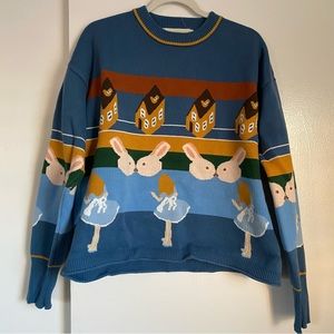 Kina & Tam Alice in Wonderland Sweater